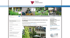 Desktop Screenshot of kilian-hofmann-haus.bezirk-unterfranken.de